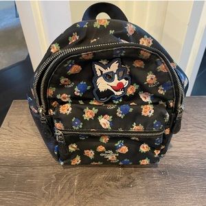Coach mini backpack